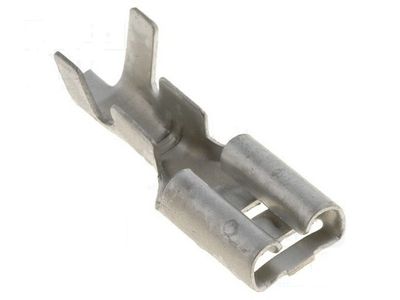 PUSH-ON 4,8mm FEMALE METAL