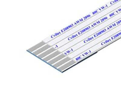 FFC cable 1,0mm 6pole Sn 60mm FFC cable 1,0mm 6pole Sn 60mm