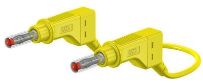 4mm SAFETY TEST LEAD YELLOW 1m 4mm SAFETY TEST LEAD YELLOW 1m