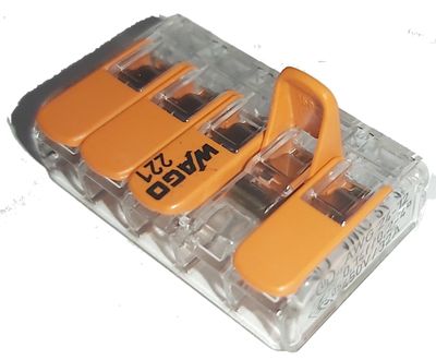 SPLICE TERMINAL BLOCK 5x 32A 400V 0,08-4mm2