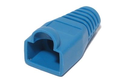 RJ45 (8P8C) CONNECTOR RUBBER BOOT BLUE RJ45 (8P8C) CONNECTOR RUBBER BOOT BLUE