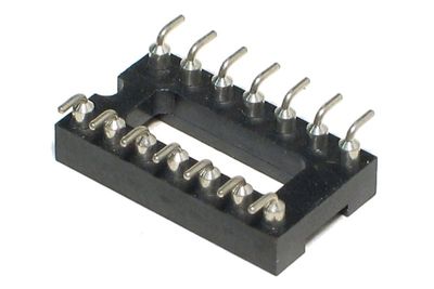 IC SOCKET 14-PINS SMD (DIP14, DIL14)