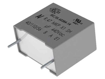 FILTER CAPACITOR 4,7nF 275V~X2 R10