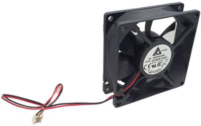 FAN 12VDC 80x25 BALL-BEARING