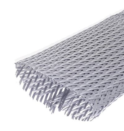 POLYESTER BRAIDED SLEEVE Ø30-40mm GRAY
