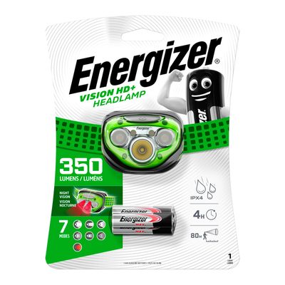 HEADLAMP ENERGIZER VISION HD PLUS (3xAAA)