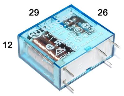 PCB RELAY SPDT 10A 48VDC