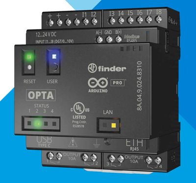Finder Opta PLUS Base + ModBus PROGRAMMABLE LOGIC RELAY (PLR)