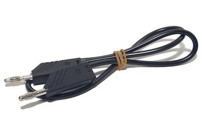 4mm TEST LEAD BLACK 0,5m 4mm TEST LEAD BLACK 0,5m