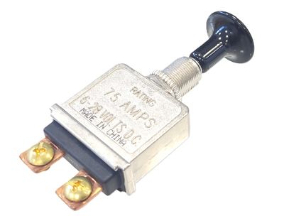 PULL SWITCH 75A black knob