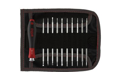 Screwdriver with interchangeable blade set SYSTEM 4
