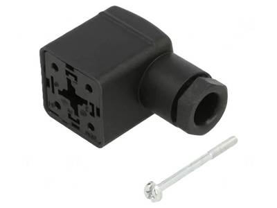Valve connector 4-pin female 18mm FORM A Valve connector 4-pin female 18mm FORM A