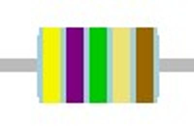 METAL FILM RESISTOR 0,17W: 47,5ohm METAL FILM RESISTOR 0,17W: 47,5ohm