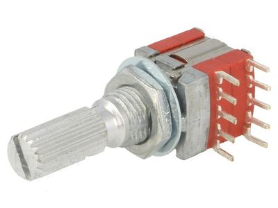 PCB ROTARY SWITCH 2-POLE 3-POSITION
