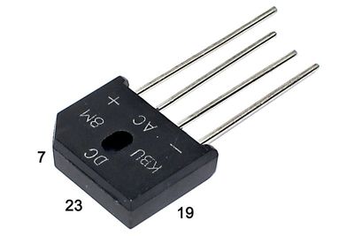 DIODE BRIDGE 8A 1000V DIODE BRIDGE 8A 1000V