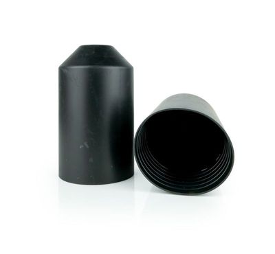 HEAT SHRINKABLE CABLE END CAP WITH ADHESIVE 12/4mm black HEAT SHRINKABLE CABLE END CAP WITH ADHESIVE 12/4mm black
