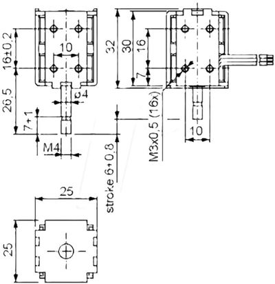 SOLENOID 12V 24W Bi-stable