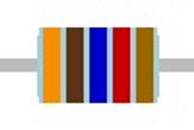 METAL FILM RESISTOR 0,6W: 31,6kohm