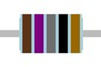 METAL FILM RESISTOR 0,6W: 178ohm