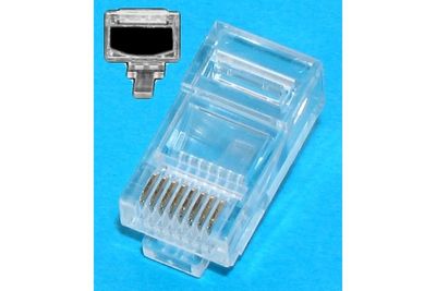 RJ45 (8P8C) CONNECTOR UTP CAT5e RJ45 (8P8C) CONNECTOR UTP CAT5e