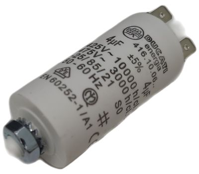 MOTOR RUN CAPACITOR 4µF