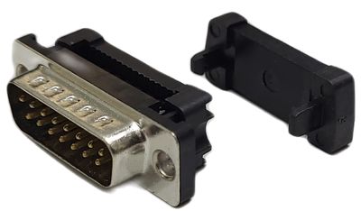 D15 CONNECTOR MALE FLAT CABLE D15 CONNECTOR MALE FLAT CABLE