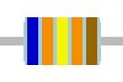 METAL FILM RESISTOR 0,6W: 634kohm