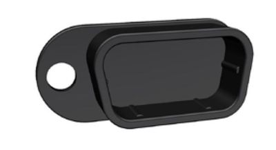 D9 dust cap black female