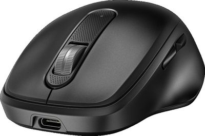 HP 515 - Mouse, rechargeable, full-size, 5 buttons, 2.4GHz, black