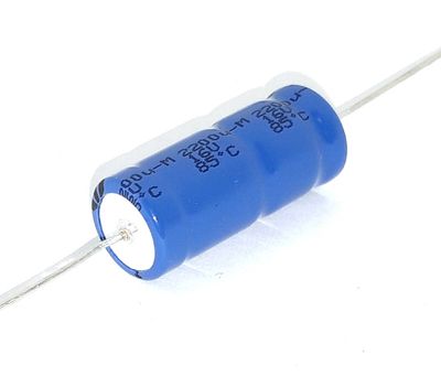AXIAL ELECTROLYTIC CAPACITOR 85°C 2200UF 16V
