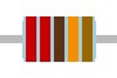 METAL FILM RESISTOR 0,6W: 221kohm