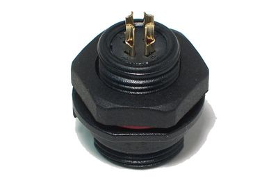 PANEL MOUNT SOCKET FEMALE 4-PIN IP68 PANEL MOUNT SOCKET FEMALE 4-PIN IP68
