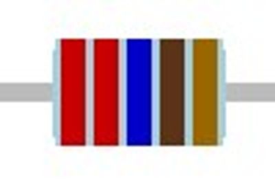 METAL FILM RESISTOR 0,6W: 2,26kohm