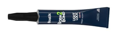 Bostik Born2Bond Light Lock HV UV-Instant adhesive 20g tube, High Viscosity Bostik Born2Bond Light Lock HV UV-Instant adhesive 20g tube, High Viscosity