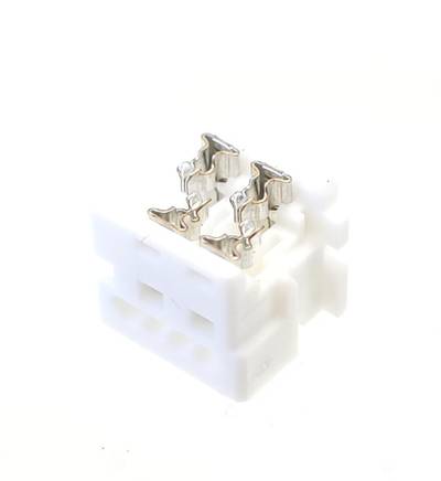 1.27mm Flat Cable conn 4pole female wire tube