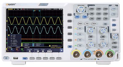 Owon XDS3104E OSCILLOSCOPE 100MHZ 4CH