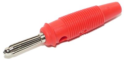 4mm BANANA PLUG RED