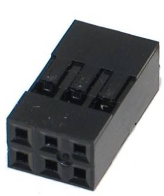 HARWIN CONNECTOR HOUSING 2X3 - Partco.shop