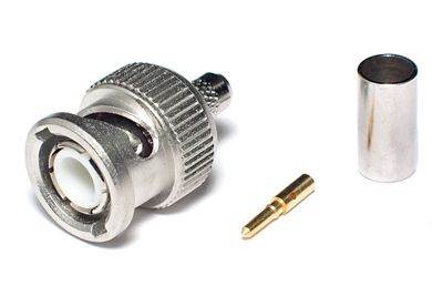 BNC CONNECTOR MALE CRIMP RG58 BNC CONNECTOR MALE CRIMP RG58