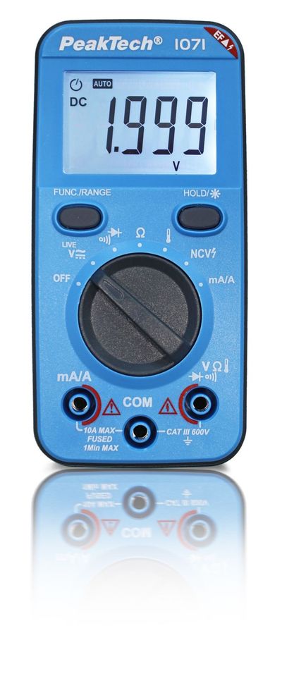 PeakTech 1071 600V AC/DC MULTIMETER