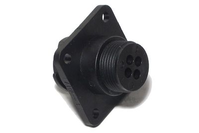 CPC RECEPTABLE PANEL MOUNT 4-PIN SIZE 11