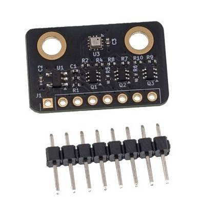 High-precision BMP390 pressure and temperature sensor board with SPI and I2C interfaces High-precision BMP390 pressure and temperature sensor board with SPI and I2C interfaces