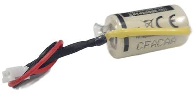Lithium battery 3V 1/2AA-size PHR-2 with connector