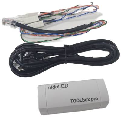 eldoLED TOOLbox Pro TLU20504-0 – LEDcode, DALI & DMX programming device