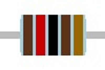 METAL FILM RESISTOR 0,6W: 1,2kohm