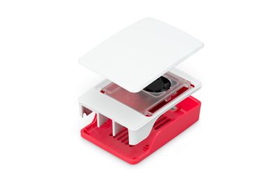 Raspberry Pi 5 CASE RED/WHITE