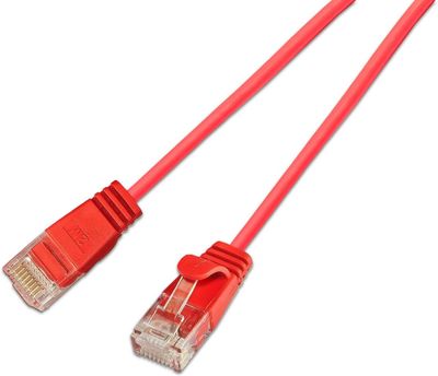 CAT6 LIGHTPATCH U/UTP 2m red