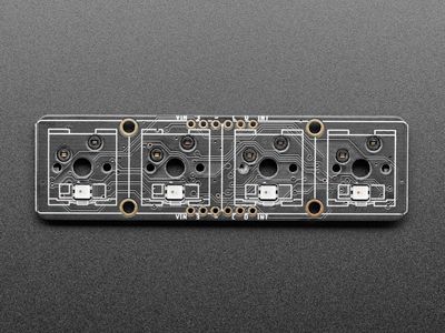 Adafruit NeoKey 1x4 QT I2C KEY EXPANSION BOARD