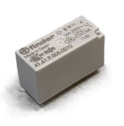 Finder 41.61.9.005.0010 miniature relay 5 VDC 16 A Finder 41.61.9.005.0010 miniature relay 5 VDC 16 A