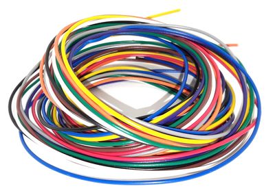 Equipment Wire Assortment 0,22mm² 10 colors 1m